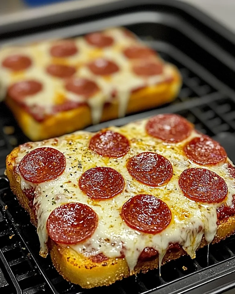 Air Fryer Pizza Toast