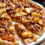 Apple Crisp Pizza