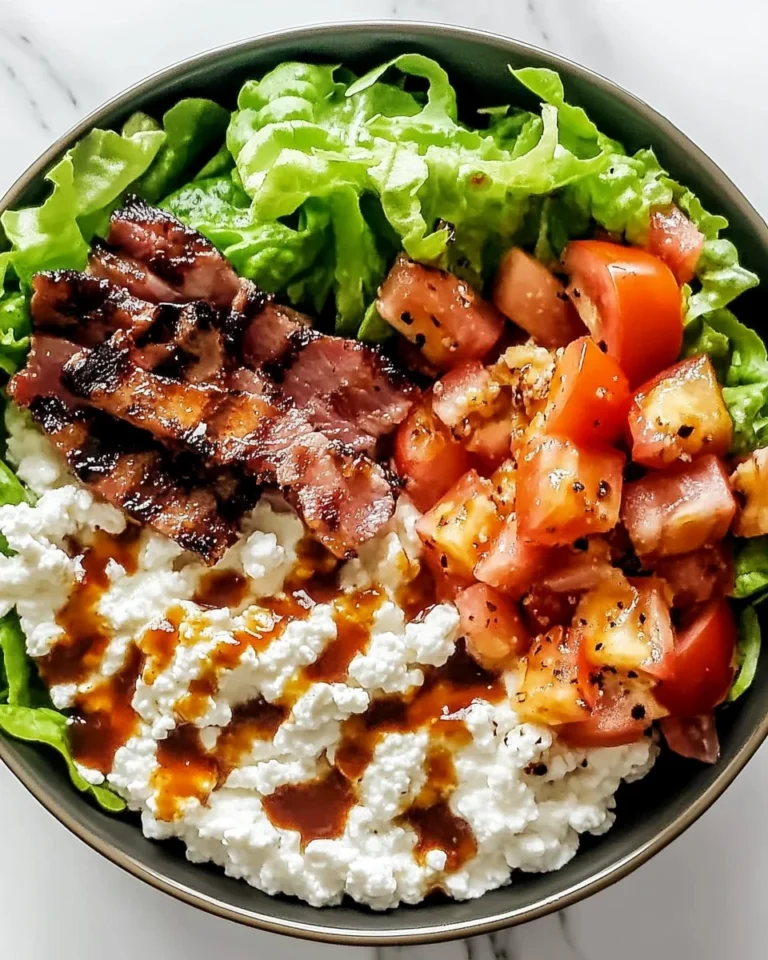 BLT Cottage Cheese Bowl