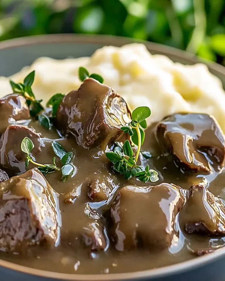 Beef Tips and Gravy