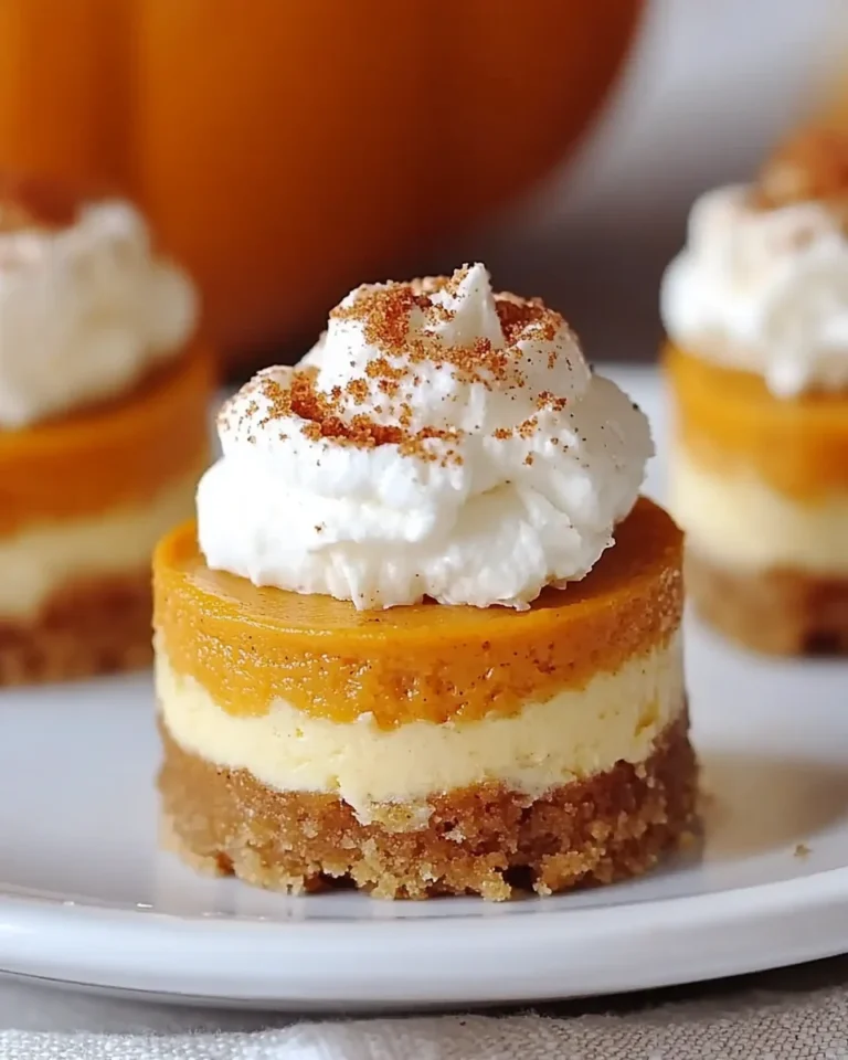 Best Mini Pumpkin Pie Cheesecakes