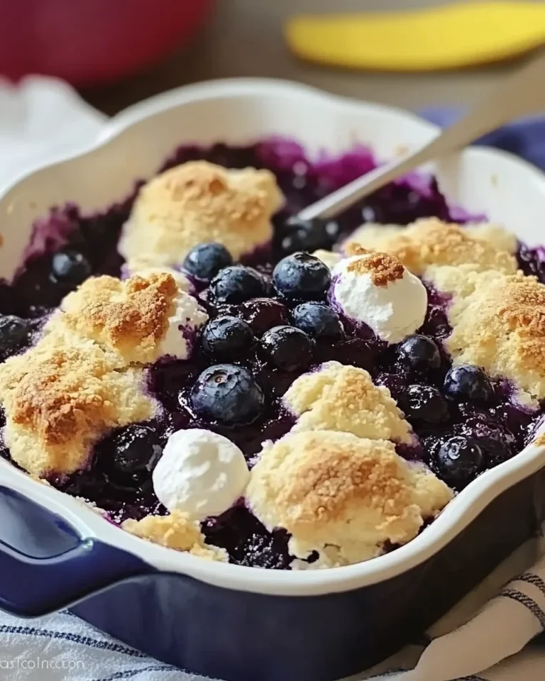 Blueberry Cobbler