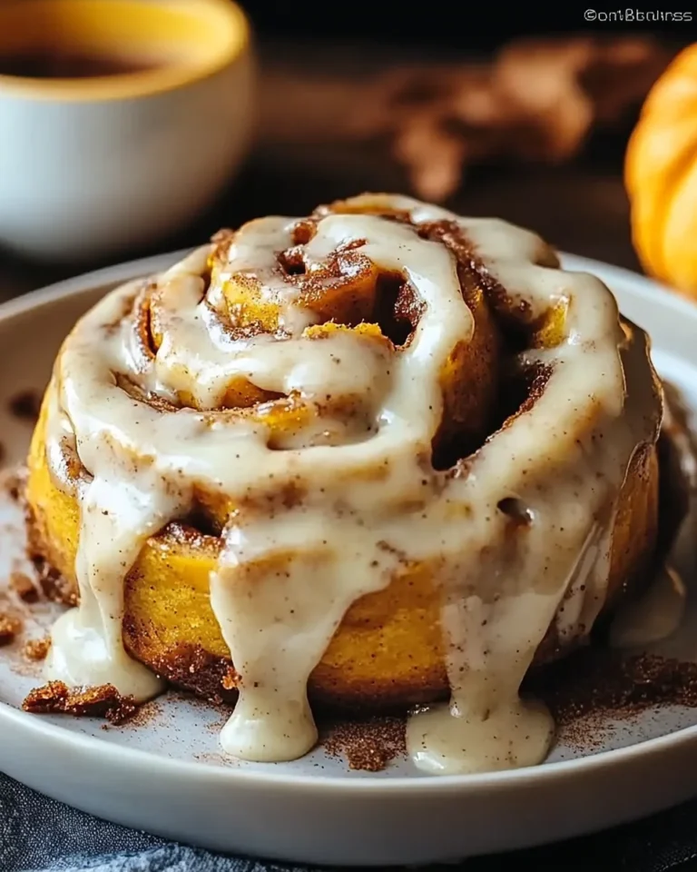 Brown Butter Pumpkin Cinnamon Rolls