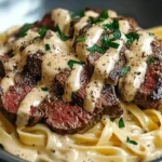 Cajun Steak Alfredo