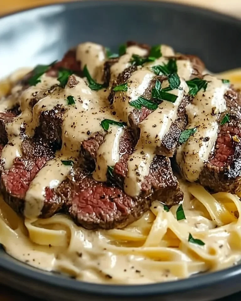 Cajun Steak Alfredo