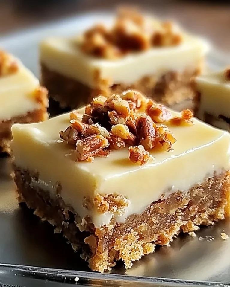 Carrot Cake Bars