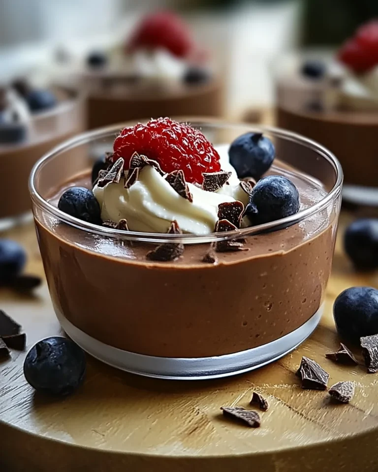 Chocolate Protein Pudding Treat