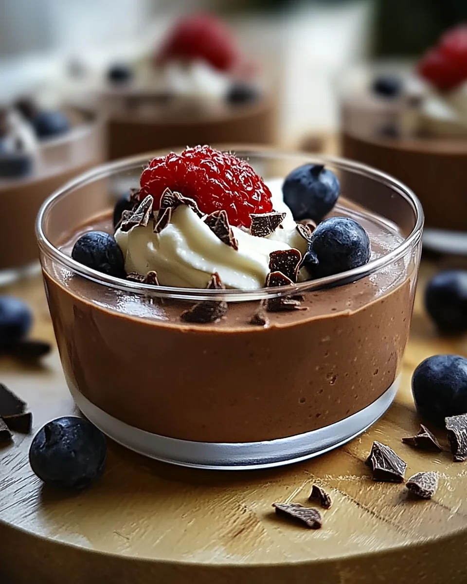 Chocolate Protein Pudding Treat