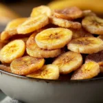 Cinnamon-Sugar Air Fryer Banana Chips