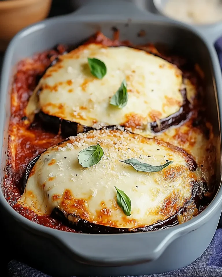 Classic Eggplant Parmesan
