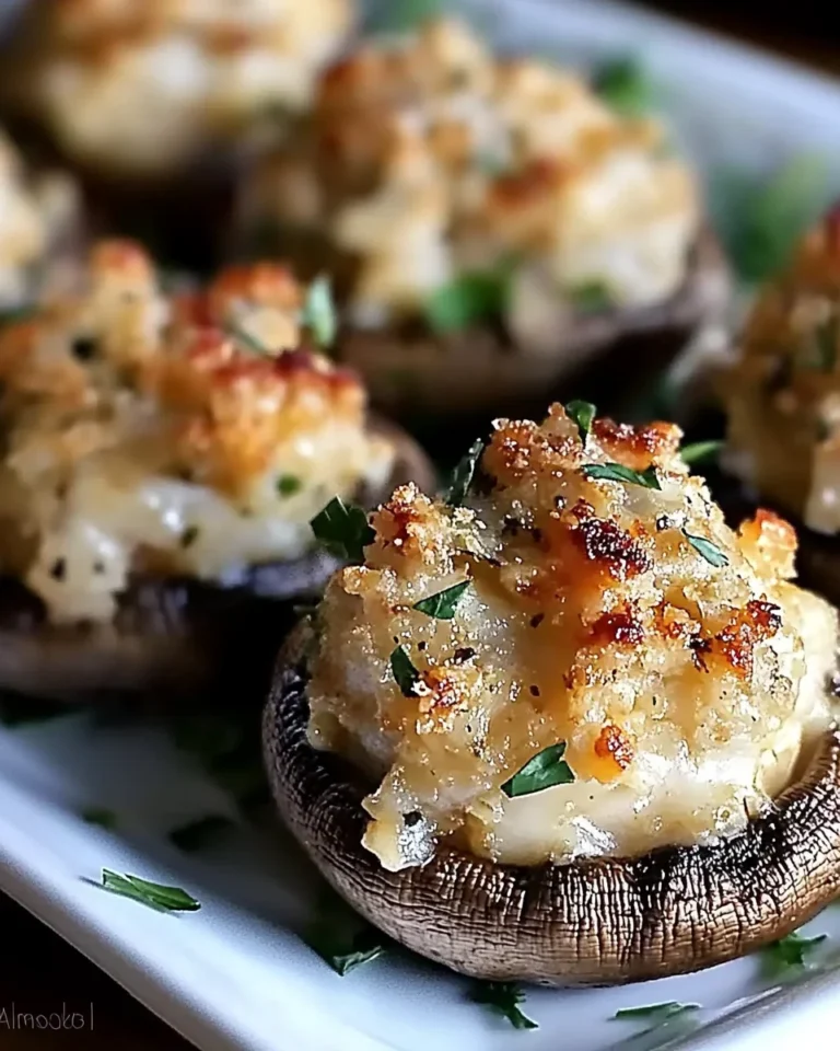 Crab Stuffed Mushrooms