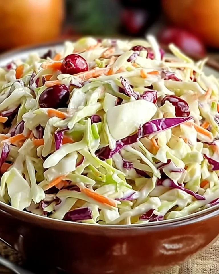 Cranberry Coleslaw