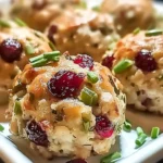 Cranberry & Turkey Stuffing Balls