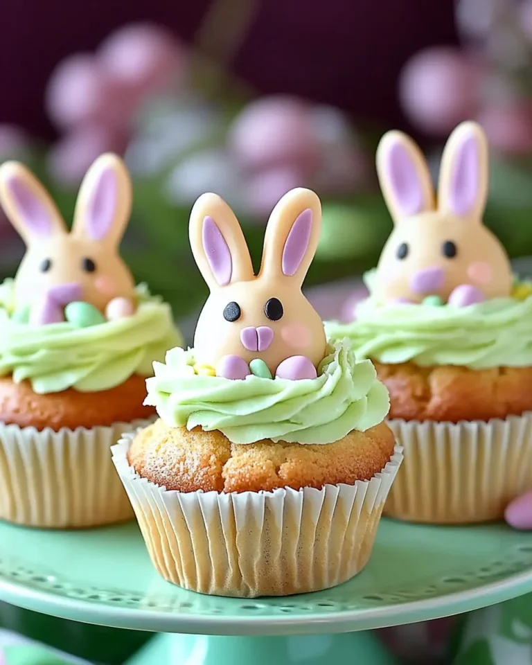 Easter Bunny Cupcakes