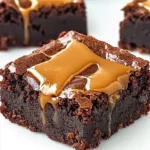 Fudgy Chocolate Caramel Brownies