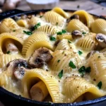 Garlic Mushroom Shells