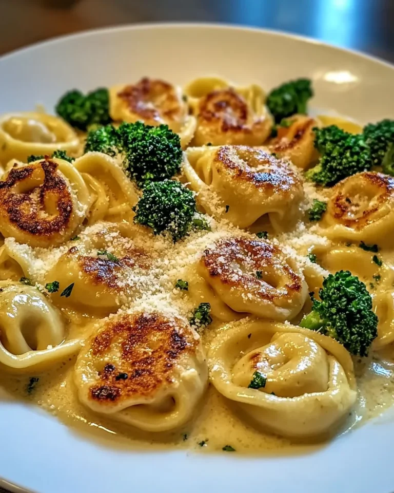 Garlic Parmesan Chicken Tortellini