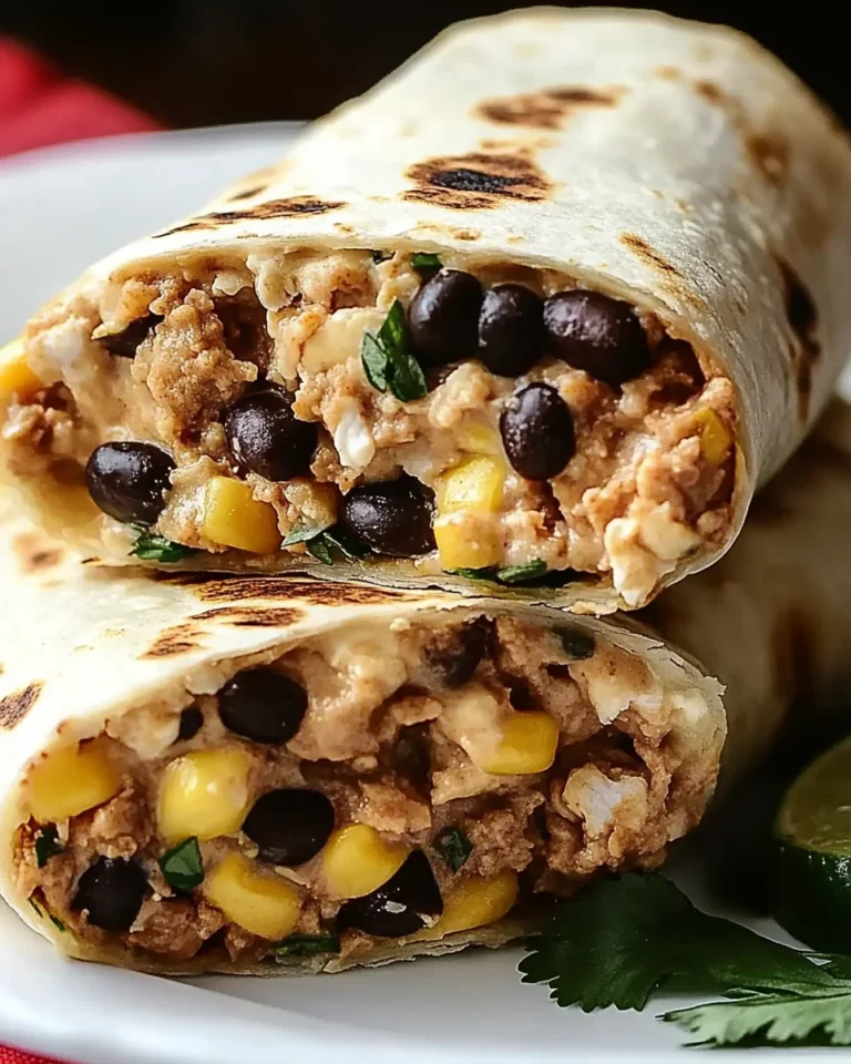 High Protein Breakfast Burritos