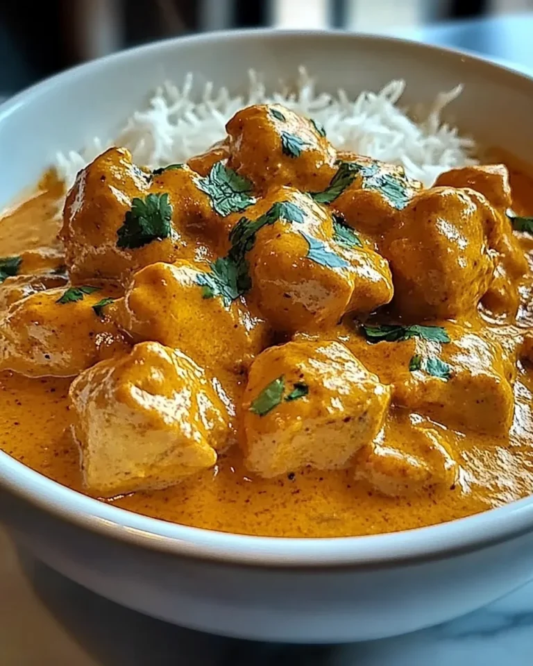 Indian Butter Chicken Dish