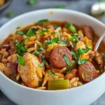 Instant Pot Chicken and Sausage Jambalaya