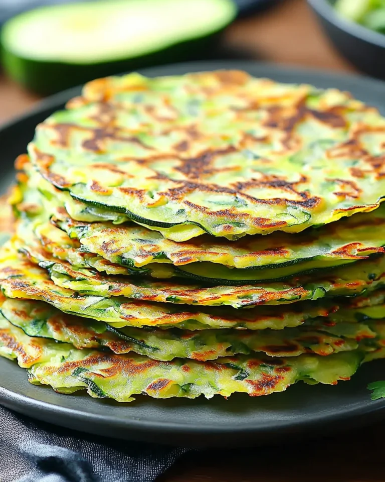 Keto Zucchini Tortillas
