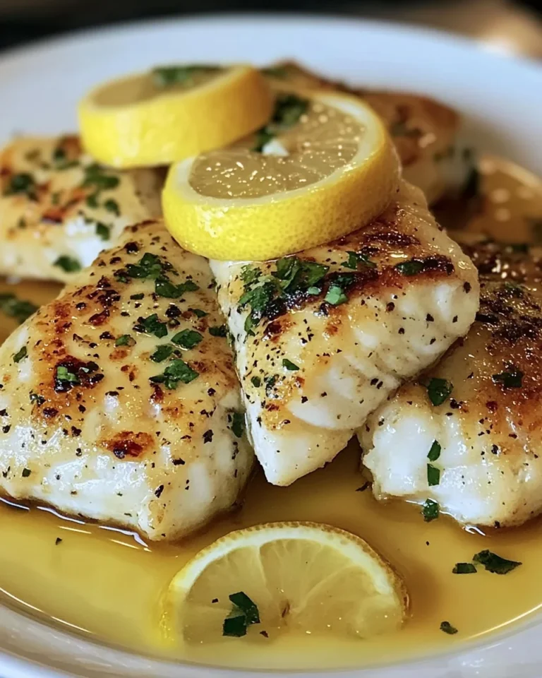 Lemon Butter Fish