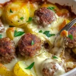 Meatballs and Potatoes