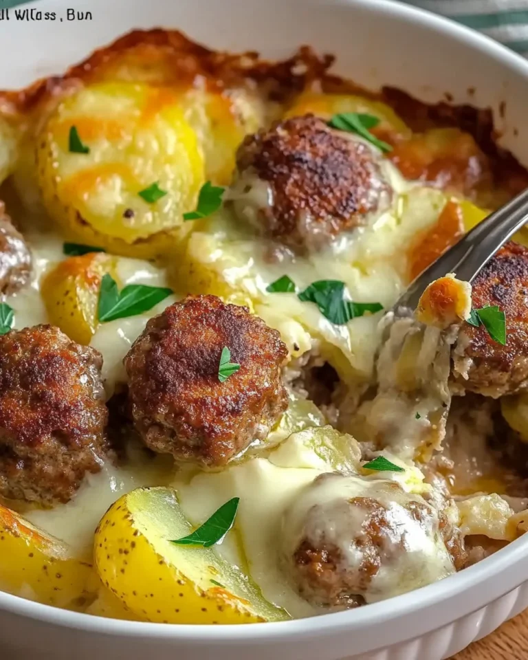 Meatballs and Potatoes