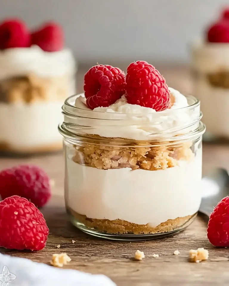 No-Bake Cheesecake Jars