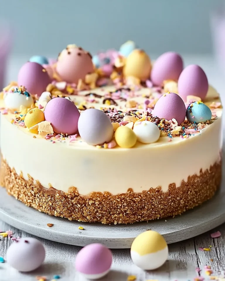 No-Bake Mini Egg Dessert