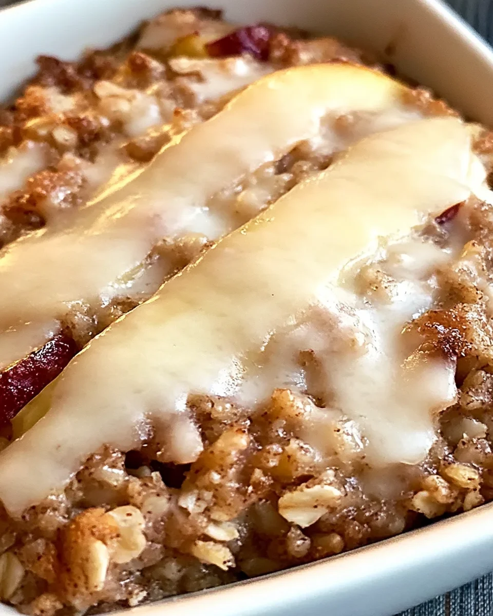 Oatmeal Apple Bake