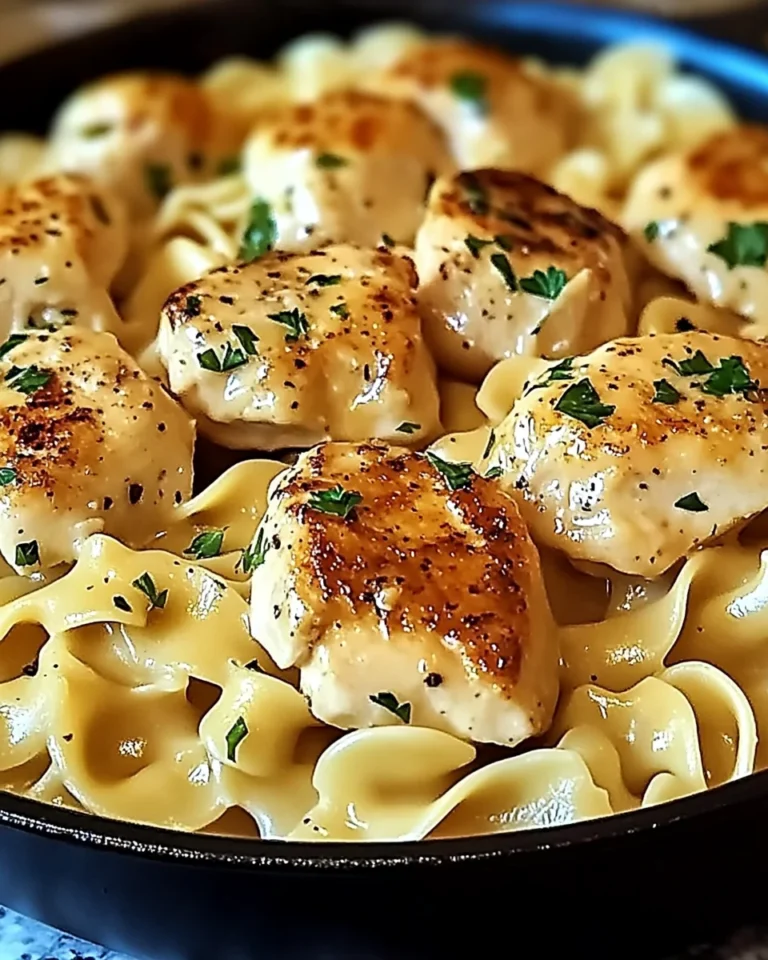 One Pan Chicken Noodles