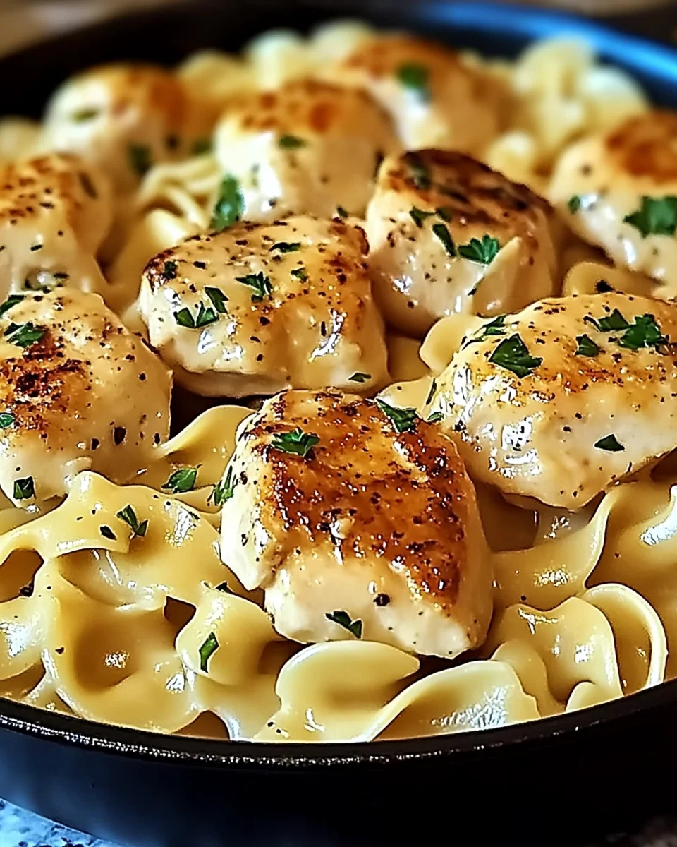 One Pan Chicken Noodles