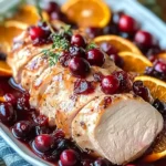 Orange Cranberry Pork Loin