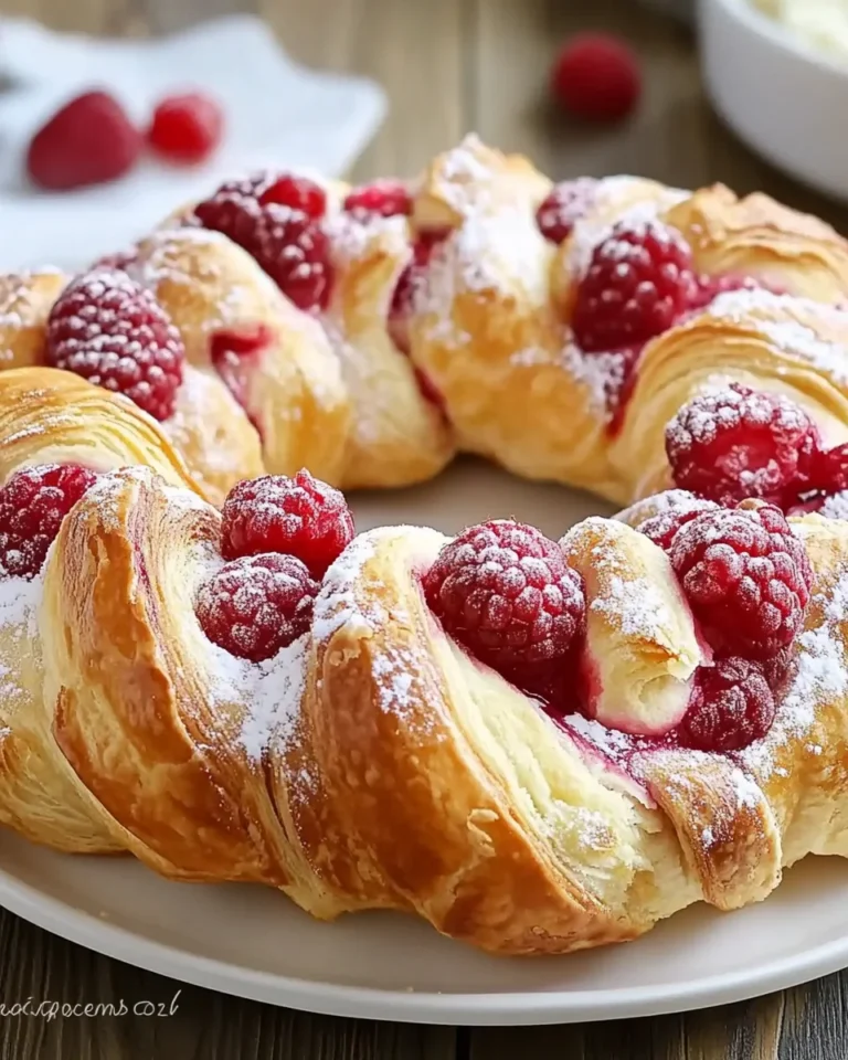 Raspberry Crescent Ring