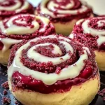 Red Velvet Cinnamon Rolls