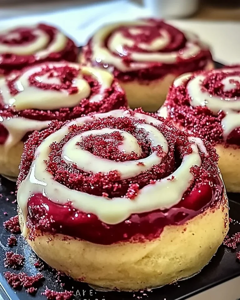 Red Velvet Cinnamon Rolls