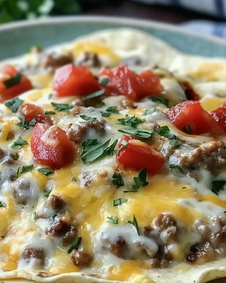 Sausage Gravy Breakfast Burrito Casserole
