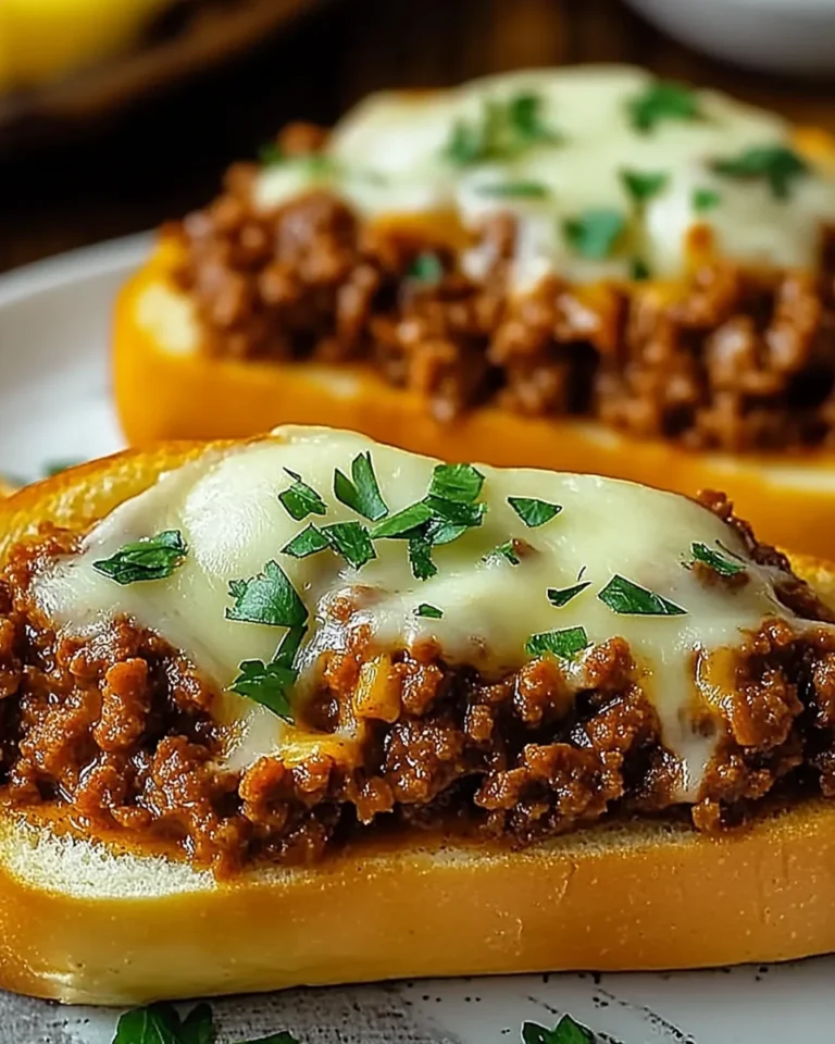 Sloppy Joe Melts