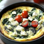 Spinach Feta Frittata