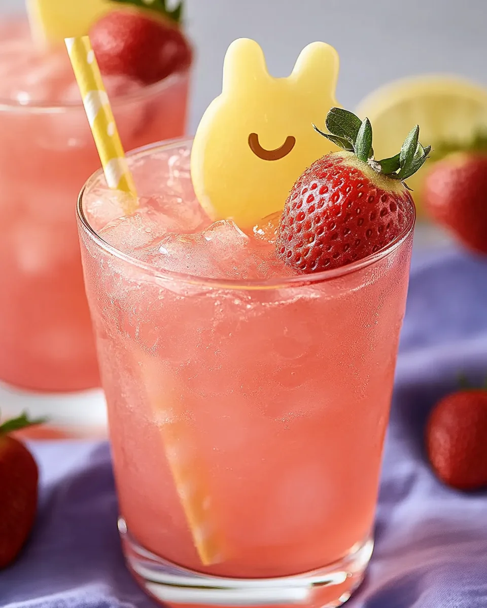 Strawberry Lemonade Cocktail