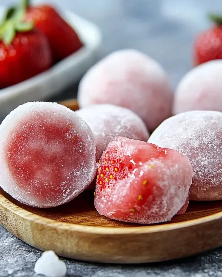 Strawberry Mochi