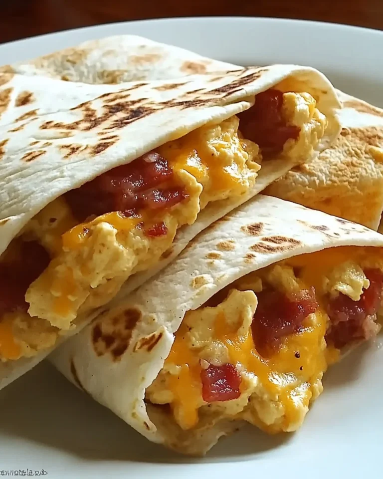 Turkey Turkey Bacon Breakfast Burritos