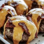 Turkey Turkey Bacon Cheeseburger Bombs