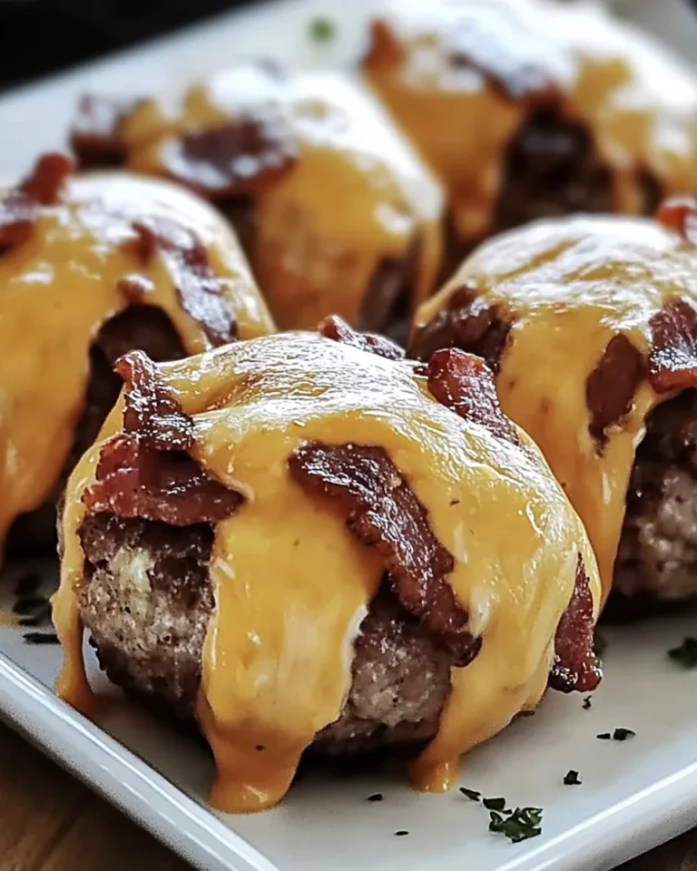 Turkey Turkey Bacon Cheeseburger Bombs