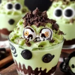 Zombie Dirt Pudding Cups