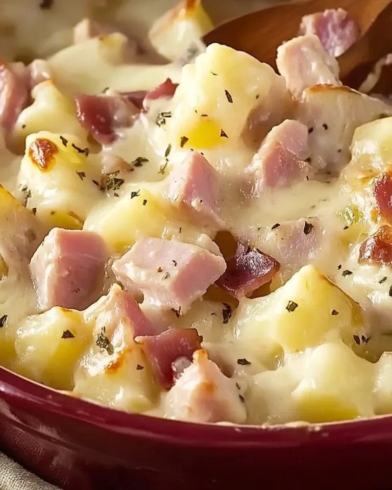 chicken ham Potato Casserole