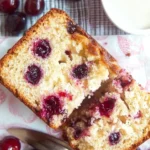 Fresh Cherry Loaf Cake