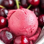 Fresh Cherry Sorbet