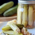 Garlic-Dill Pickled Okra (crunchy, not slimy probiotic snack!)